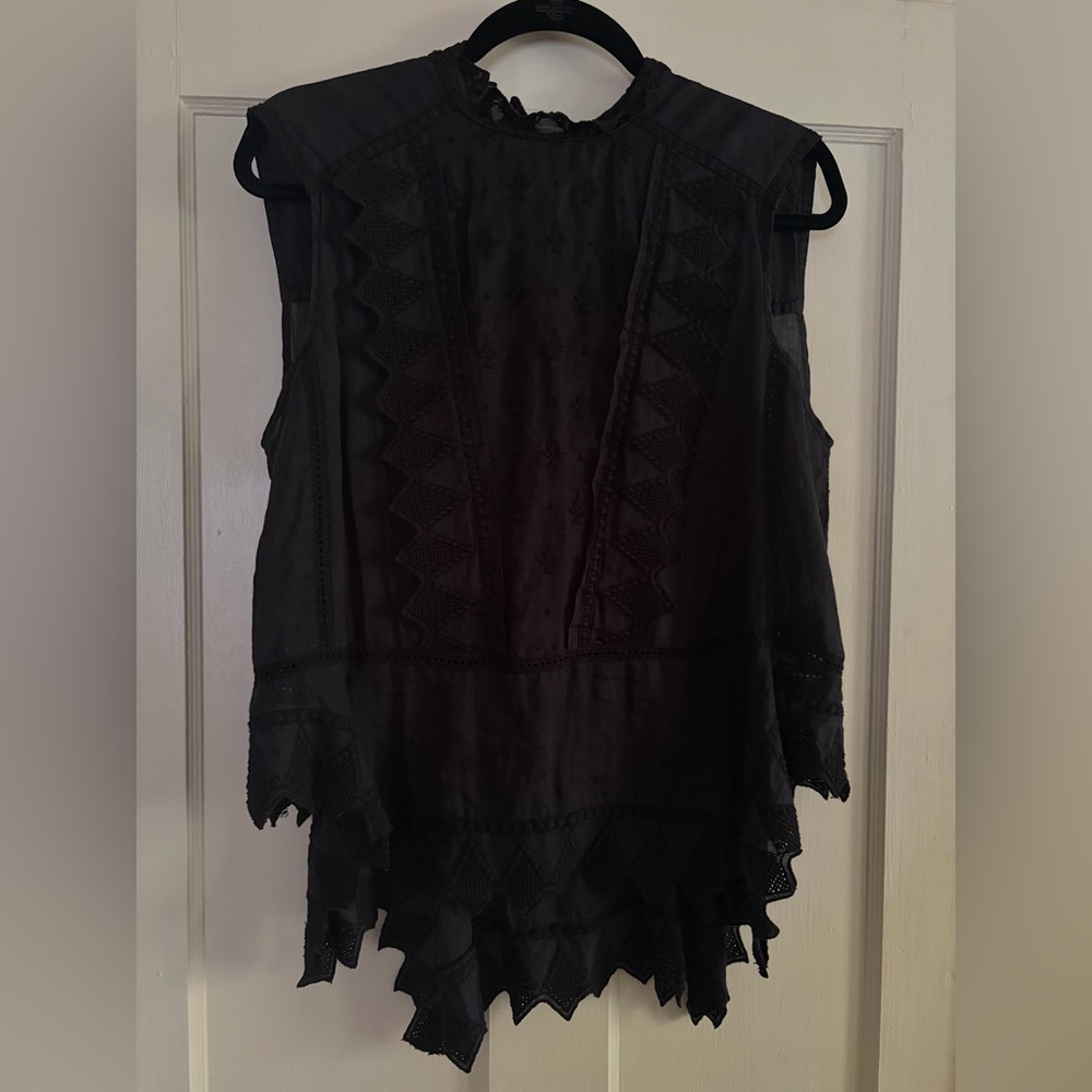 Isabel Marant “Nust” Embroidered Top - Picture 4 of 9